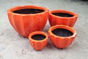Painting terracotta planters
