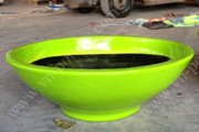 Painting terracotta planters